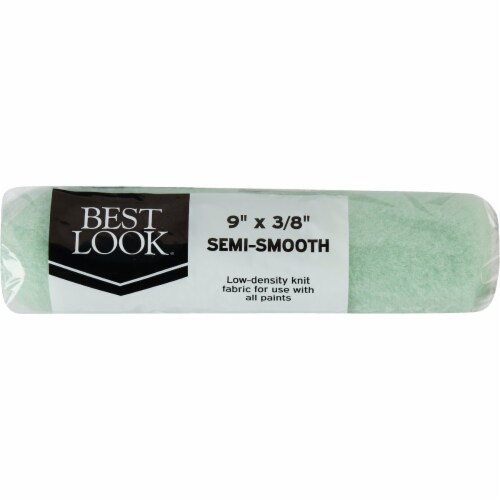 Best Look General Purpose 9 In. x 3/8 In. Knit Fabric Roller Cover DIB R 93-900 Perspective: front