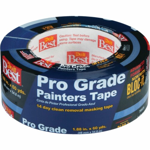 Do it Best Pro Grade 1.88 In. x 60 Yd. Blue Painter s Masking Tape 99614 1 Gerbes Super Markets
