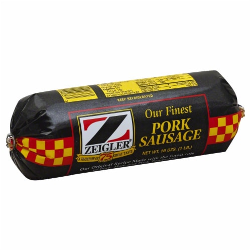 Zeigler's® Mild Pork Sausage Perspective: front