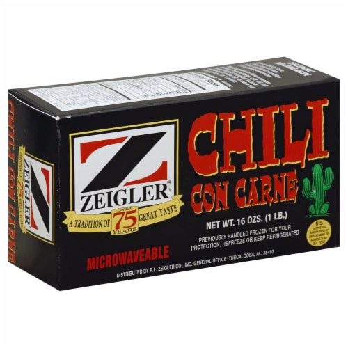 Zeigler® Chili Con Carne Perspective: front