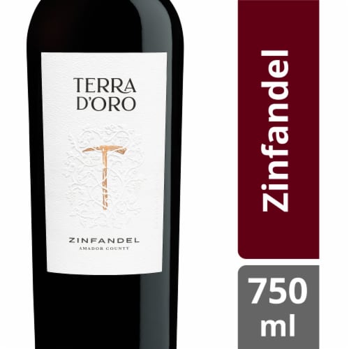 Terra d'Oro Zinfandel California Red Wine 750 ml Perspective: front