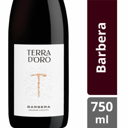 Terra d'Oro  Barbera California Red Wine 750 ml Perspective: front