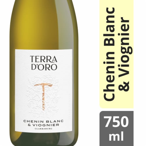 Terra D'Oro Chenin Blanc Viognier California White Wine 750 ml Perspective: front