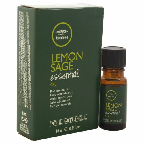 Paul Mitchell Tea Tree Essential Oil  Lemon Sage 0.33 oz Perspective: front