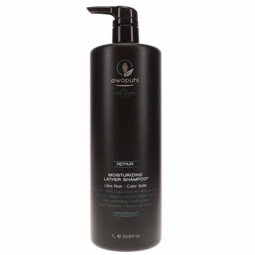 Paul Mitchell Awapuhi Wild Ginger Repair Moisturizing Lather Shampoo (Ultra Rich Color Safe) Perspective: front