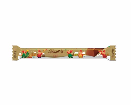 Lindt Holiday Elf Milk Chocolate Stick Perspective: front