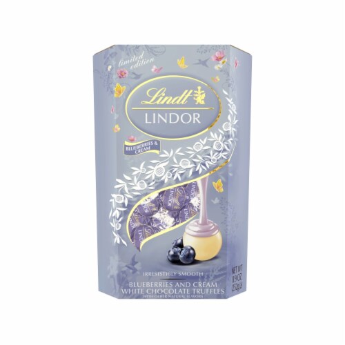 Lindt LINDOR Limited Edition Blueberries & Cream White Chocolate