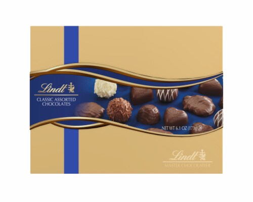 Lindt Classic Assorted Gift Box Perspective: front