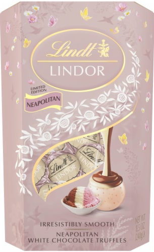 Lindt Lindor Chocolate Truffles - Milk & White, 500 g - Piccantino