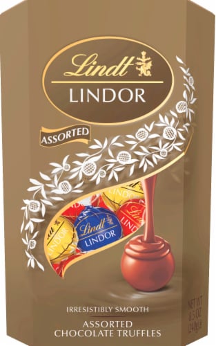 Lindt Lindor Assorted Chocolate Truffles (Review) Dark, Milk