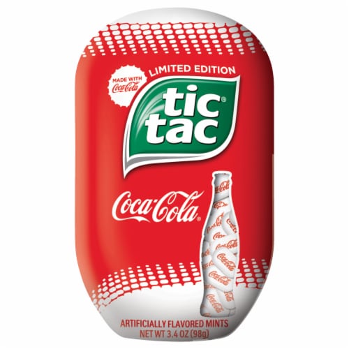 Tic Tac Coca-Cola Flavored Mints, 3.4 oz - Jay C Food Stores