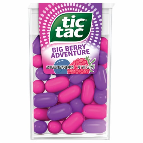 Tic Tac Berry Flavored Mints Perspective: front