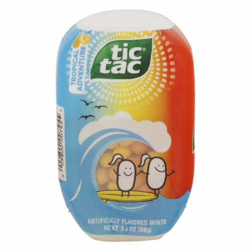 Tic Tac® Tropical Adventure Flavored Mints, 3.4 oz - Food 4 Less