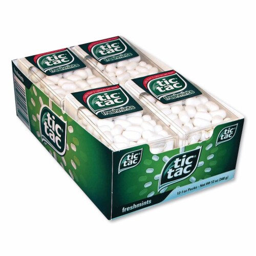 Tic Tac Freshmints Flavored Mints Perspective: front