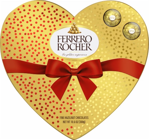 Ferrero Rocher Premium Milk Chocolate Hazelnut Bar Valentine's Day  Chocolate, ​3.1 oz - Fry's Food Stores