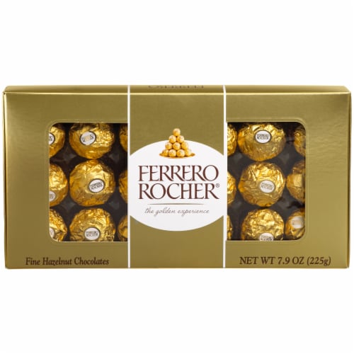Ferrero Rocher Fine Hazelnut Chocolates Perspective: front