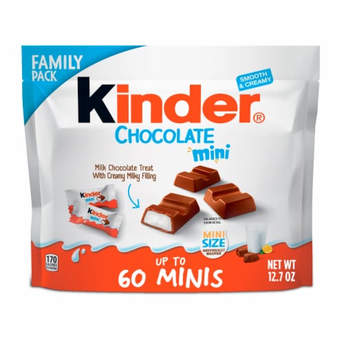 Kinder Chocolate Mini Milk Chocolate Bar With Creamy Milky Filling