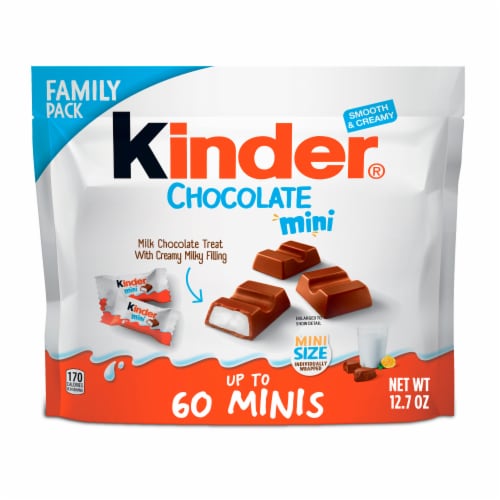 Kinder Ferrero Chocolates. Kinder is a brand of products made in