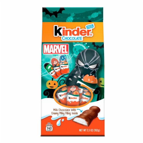 Kinder Chocolate Figures Limited Edition Marvel Figures Perspective: front
