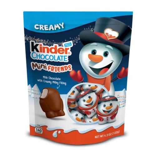 Kinder Chocolate Mini Friends Milk Chocolate with Creamy Milky