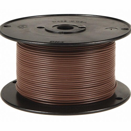 Battery Doctor Primary Wire,14 AWG,1 Cond,500 ft,Brown 81025 Perspective: front