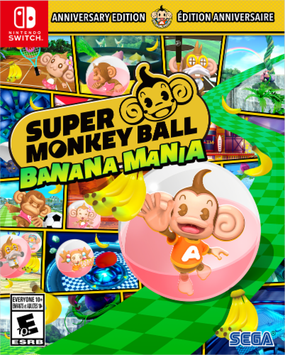 Super Monkey Ball Banana Mania (Nintendo Switch) Perspective: front