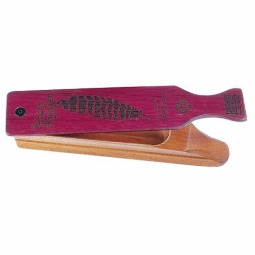 Primos 228 Primos Select Lil Heart Breaker Double Sided Turkey Box Call Perspective: front