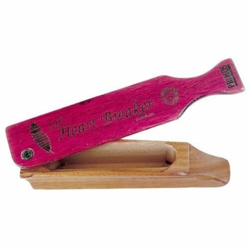 Primos 230 Primos Select Lil Heart Breaker Single Sided Turkey Box Call Perspective: front