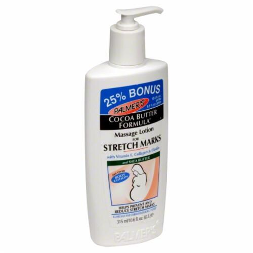 Palmer's Cocoa Butter Stretch Mark Massage Lotion Perspective: front