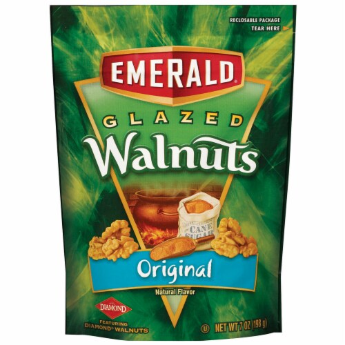 Emerald Glazed Walnuts Perspective: front