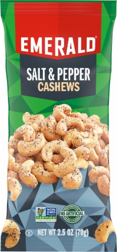 Emerald Salt & Pepper Cashews Perspective: front