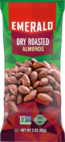 Emerald Dry Roasted Almonds Perspective: front