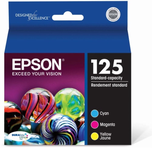 Epson DURABright Ultra Ink T125520 Ink Cartridge - Multi-Color Perspective: front