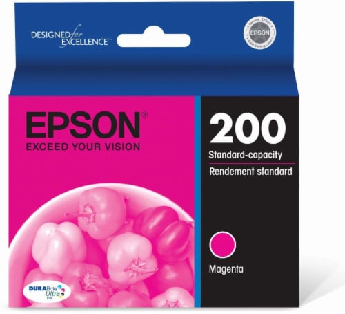 Epson DURABrite® Ultra Ink T200320 Ink Cartridge - Magenta Perspective: front