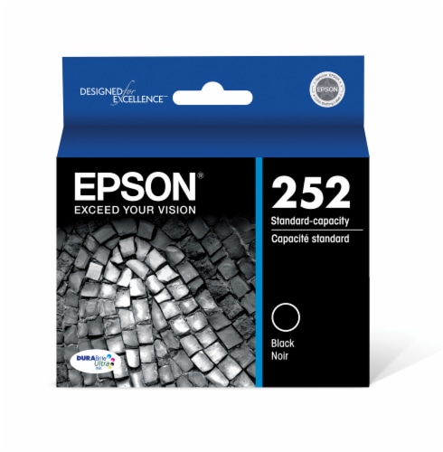 Epson® DURABrite® Ultra 252 Ink Cartridge - Black Perspective: front