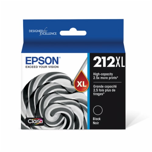 Epson T212XL120-S Ink Cartridge Glossy Paper High Capacity Black Perspective: front