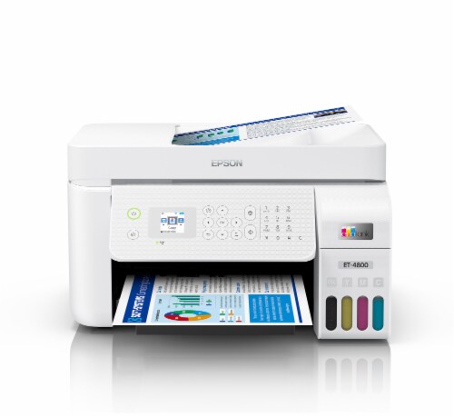 Epson EcoTank ET-4800 All-in-One SuperTank Printer Perspective: front