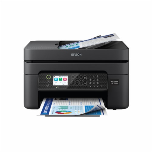 Epson WorkForce WF-2950 Wireless All-In-One Printer Perspective: front
