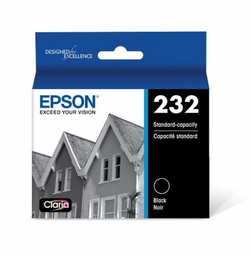 Epson T232 Black Ink Cartridge Perspective: front