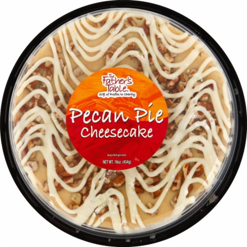 The Fathers Table® Pecan Pie Cheesecake Perspective: front