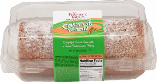 The Father's Table Carrot Roll Perspective: front