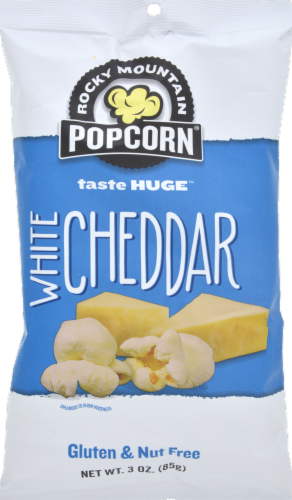Rocky Mountain White Cheddar Popcorn Perspective: front