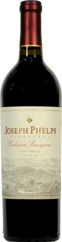 Joseph Phelps Vineyards Cabernet Sauvignon Perspective: front
