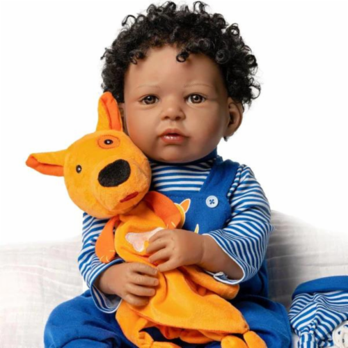 Paradise Galleries Realistic Reborn African American Girl Doll with Accessories Puppy Pal 1 Piece Dillons Food Stores