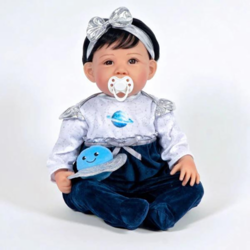 Paradise Galleries Realistic Reborn Toddler Doll Jannie de Lange Designer s Doll Galaxia 1 Piece Foods Co