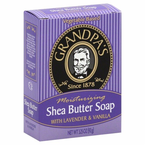 Grandpa's Shea Butter Soap Perspective: front