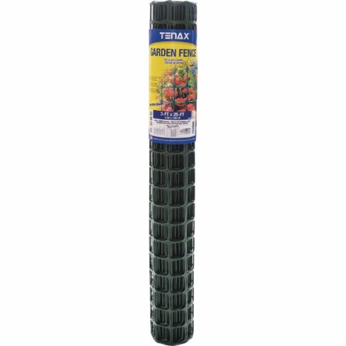 Tenax Garden Fence Green 3-ft X 25-ft Perspective: front