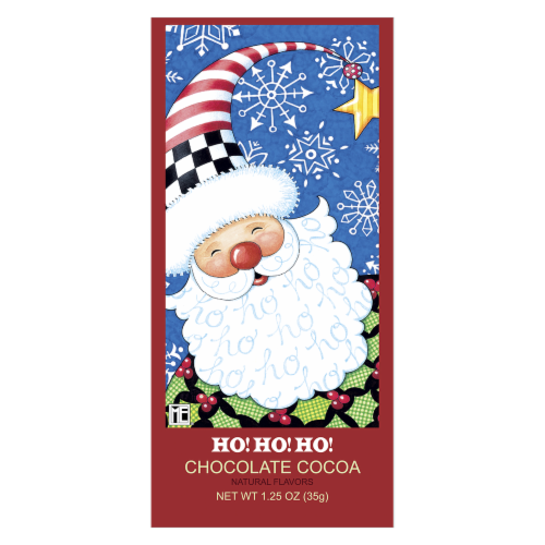 McStevens Santa Ho Ho Ho Cocoa Packets Perspective: front