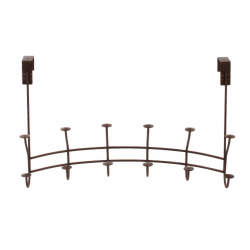 Spectrum Windsor Coat Hook Rack - Bronze Perspective: front