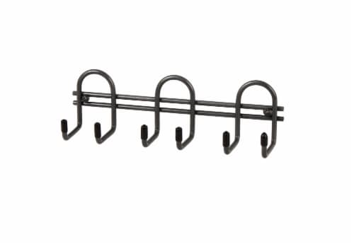 Spectrum Chrome Mini Wall Mount Utility Rack - Silver Perspective: front